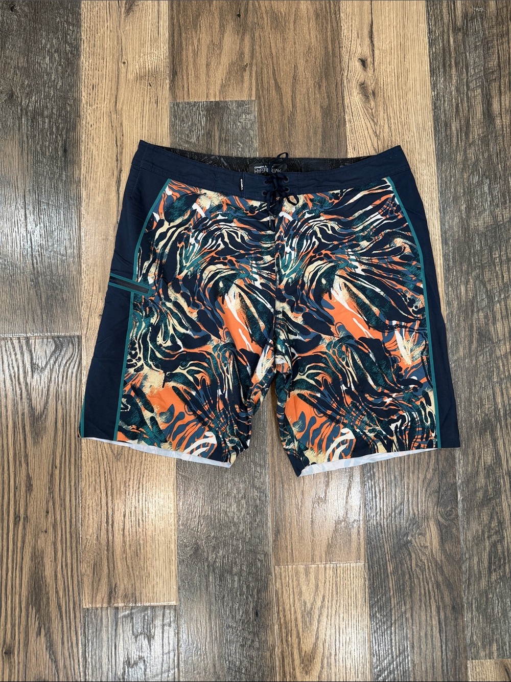 O'Neill Hyperfreak Multi Tropical Board Shorts. Size 36